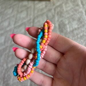 Colorful beaded bracelet